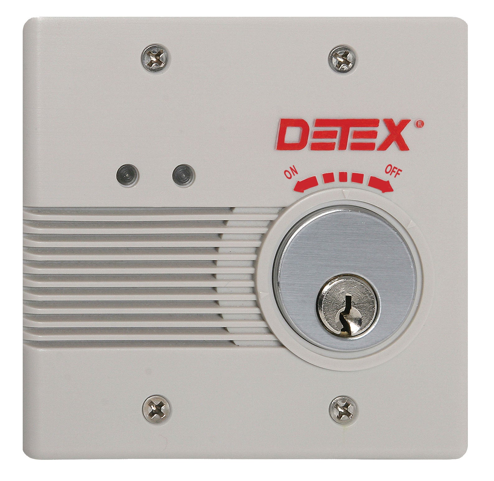 Detex Scan Button Detex EAX-2500S Exit Alarm – Hardwired Door Security Alarm (100 dB ...
