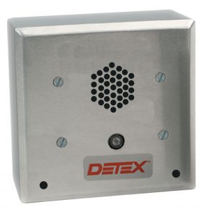 Detex SRN5W Remote Horn – Weatherized (4” x 4” Surface Mount Enclosure ...